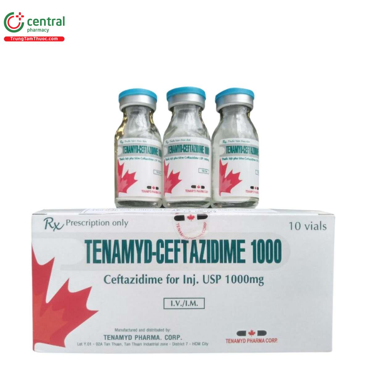 tenamyd ceftazidime 1000 2 T8352