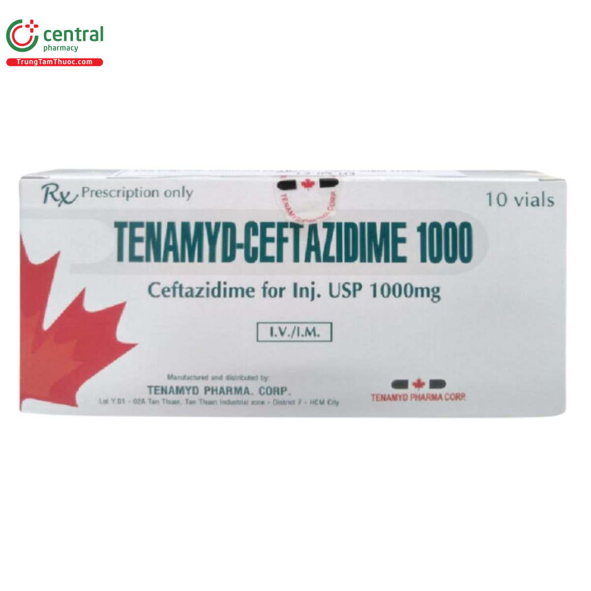 tenamyd ceftazidime 1000 4 M4218