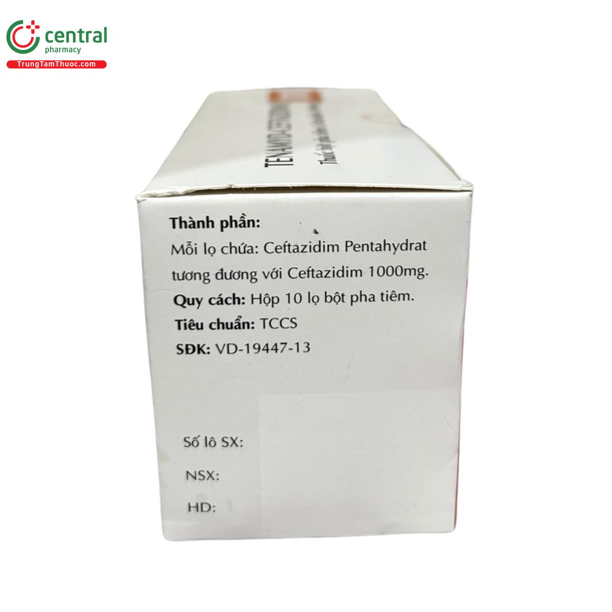 tenamyd ceftazidime 1000 4 T7100