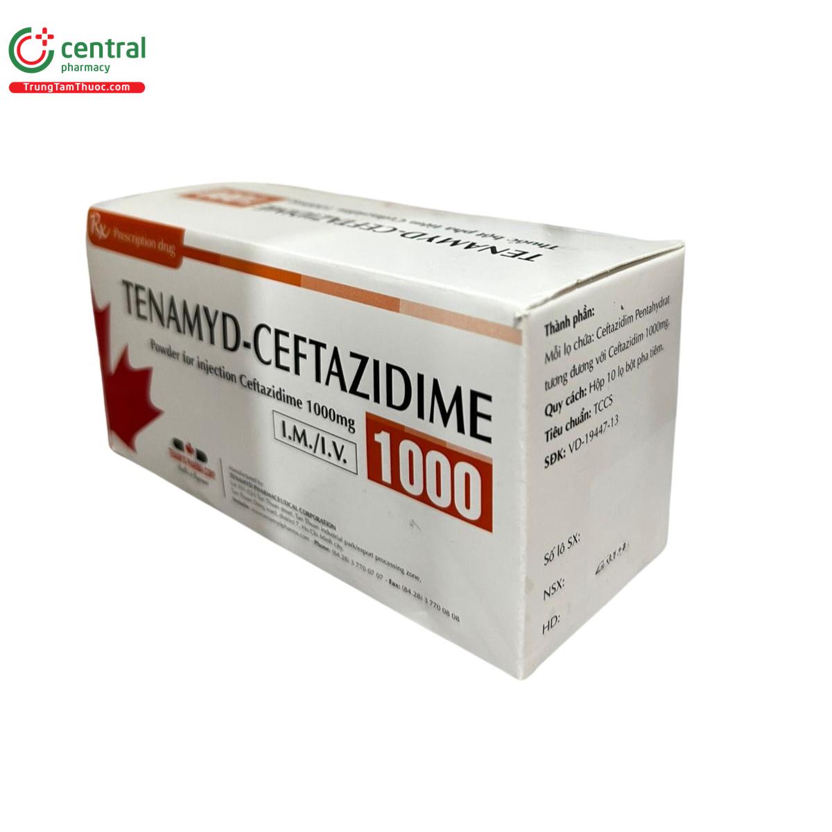 tenamyd ceftazidime 1000 7 D1343