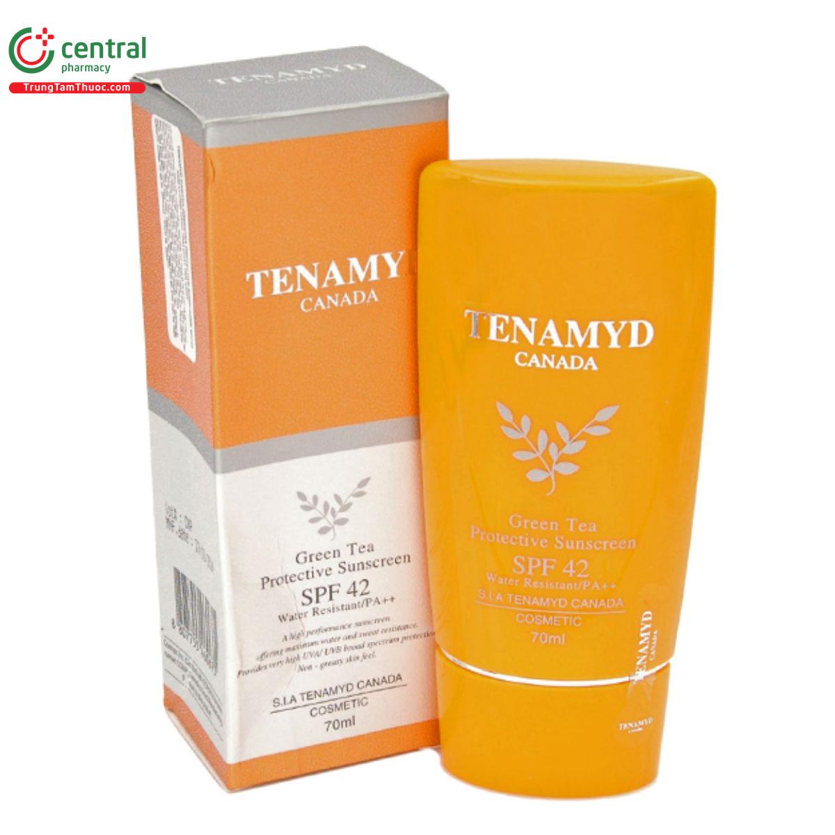tenamyd green tea protective sunscreen spf42 pa Q6703 tenamyd green tea protective sunscreen spf42 pa Q6703
