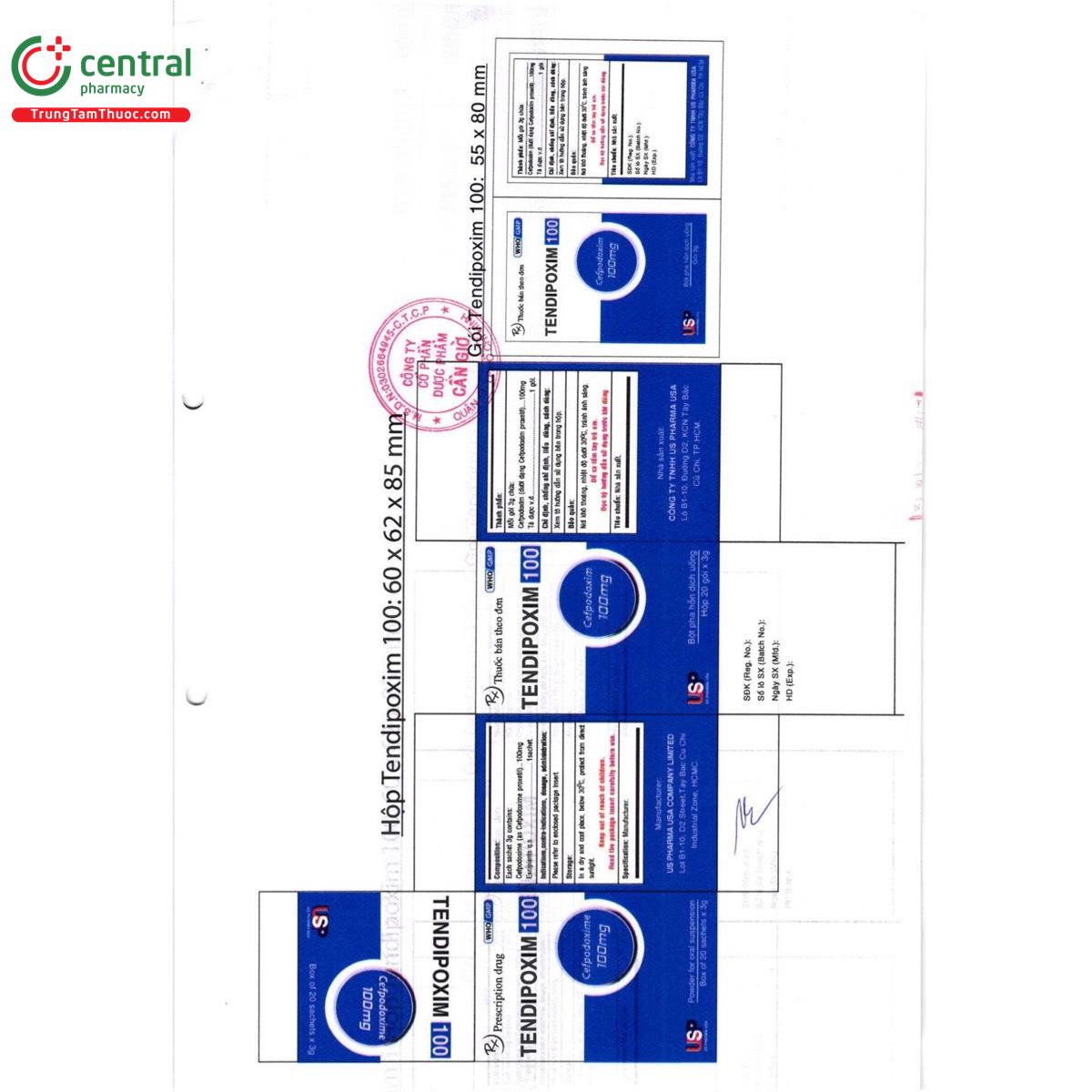 tendipoxim 100 hdsd 3 S7042