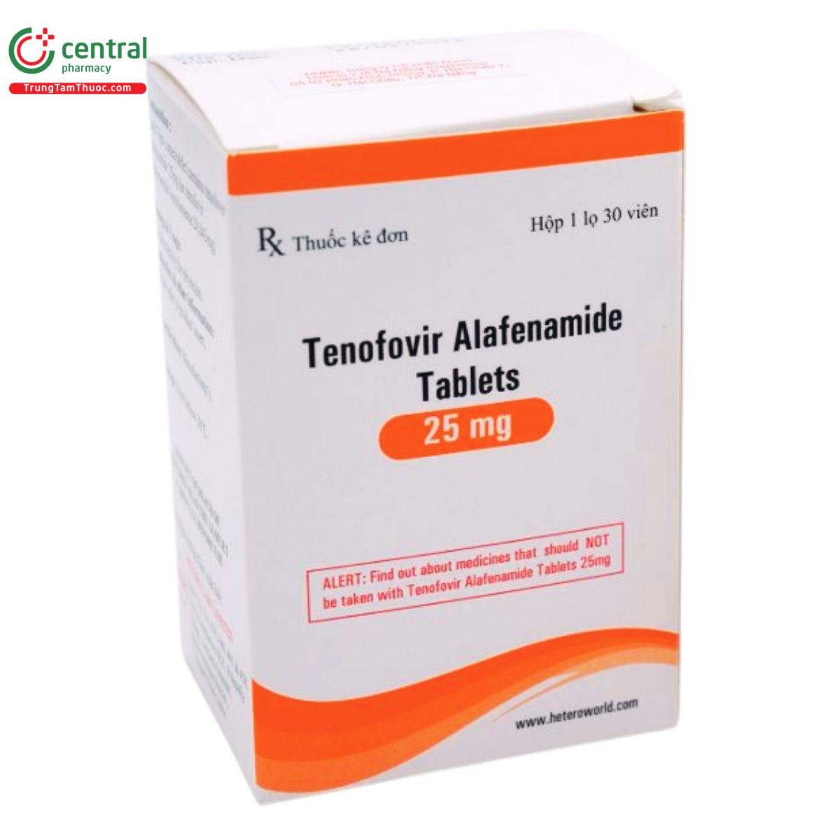 tenofovir alafenamide tablets 25 mg hetero 2 Q6462