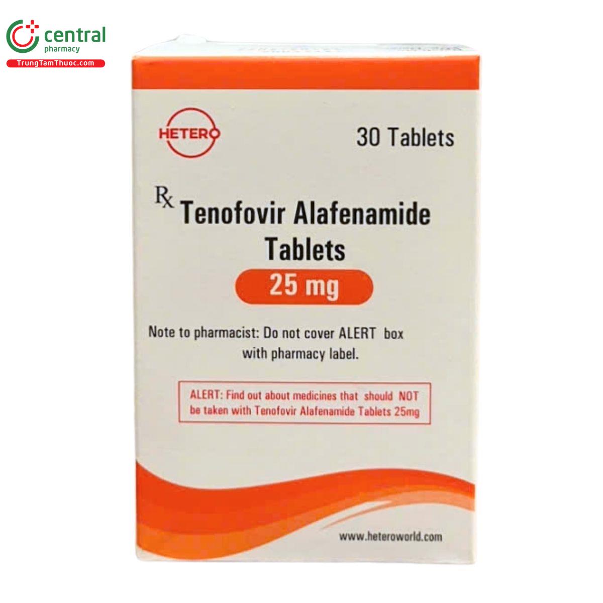 tenofovir alafenamide tablets 25mg hetero 2 Q6382 tenofovir alafenamide tablets 25mg hetero 2 Q6382