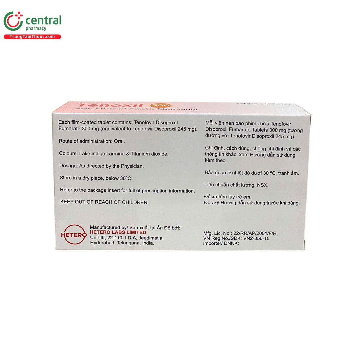 tenoxil 300mg 2 S7061