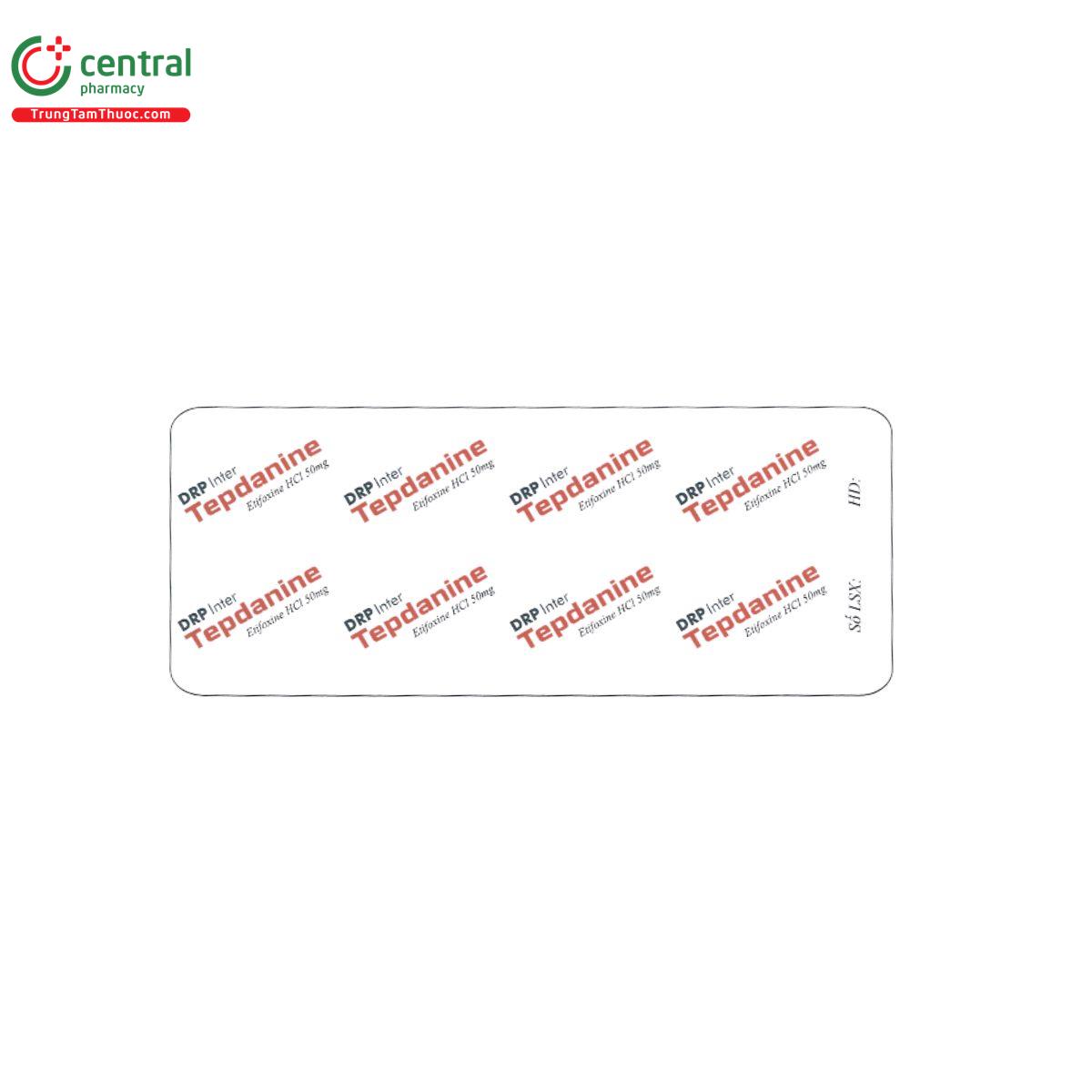 tepdanine 50mg 3 N5423 tepdanine 50mg 3 N5423