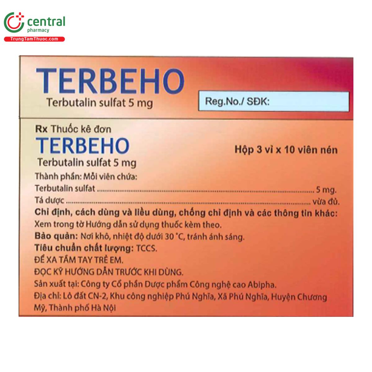 terbeho 5mg 3 L4258 terbeho 5mg 3 L4258