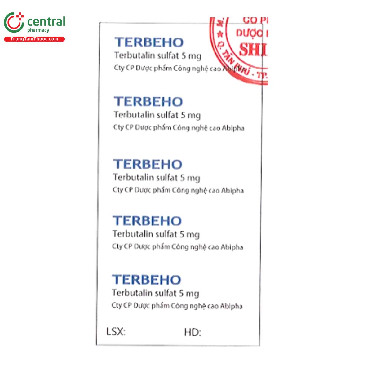 terbeho 5mg 5 O5313 terbeho 5mg 5 O5313