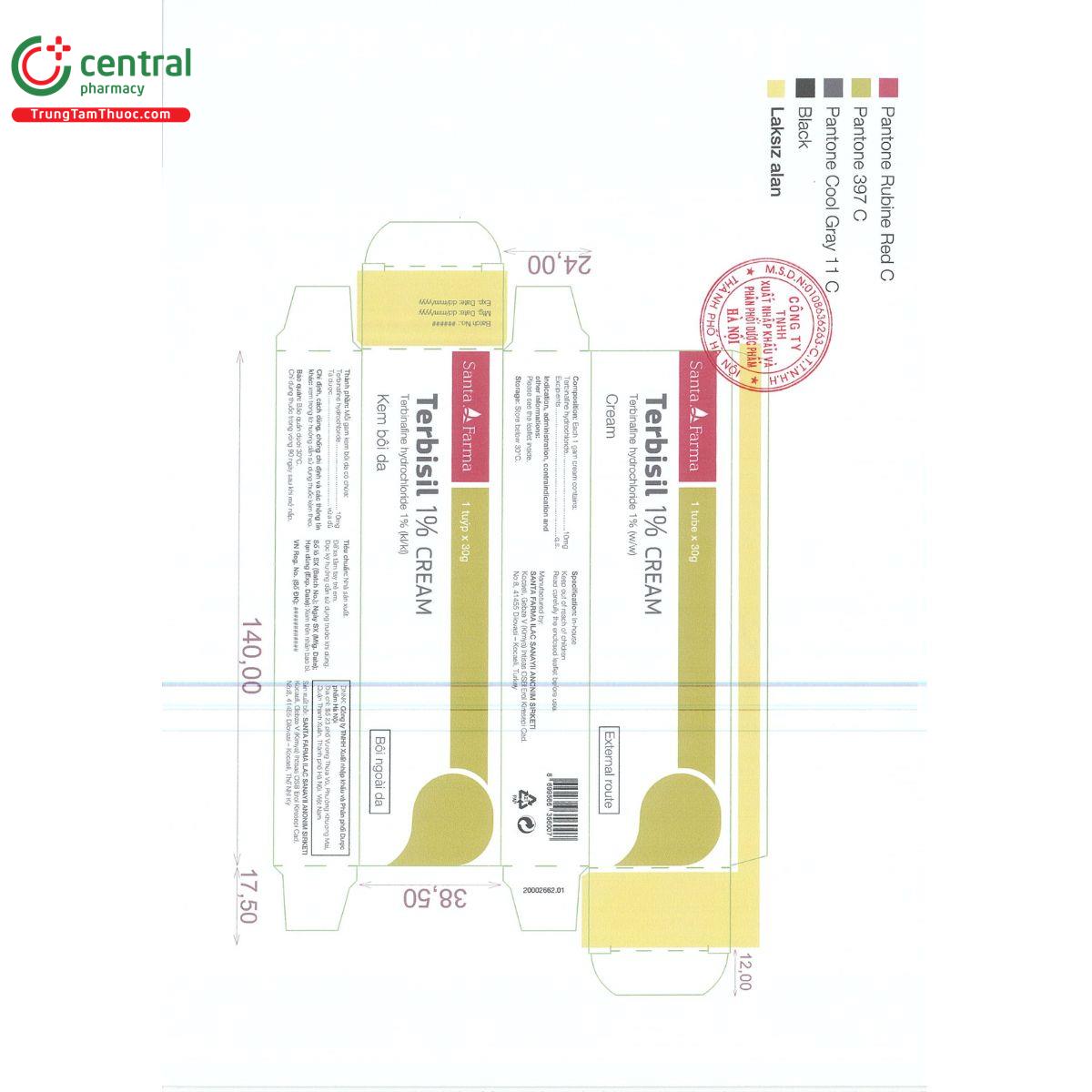 terbisil 1 cream 6 H2565 terbisil 1 cream 6 H2565