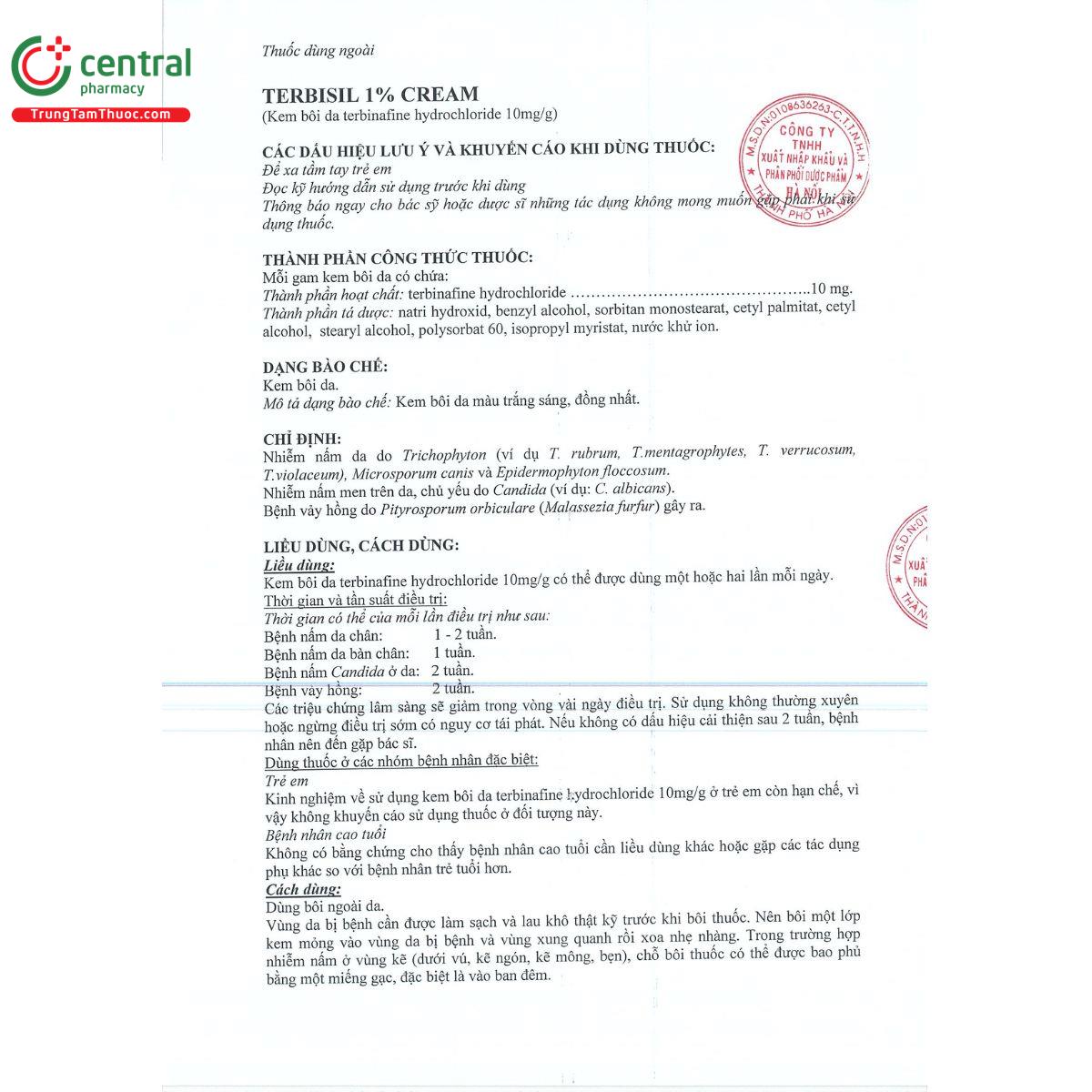 terbisil 1 cream 8 M4500 terbisil 1 cream 8 M4500