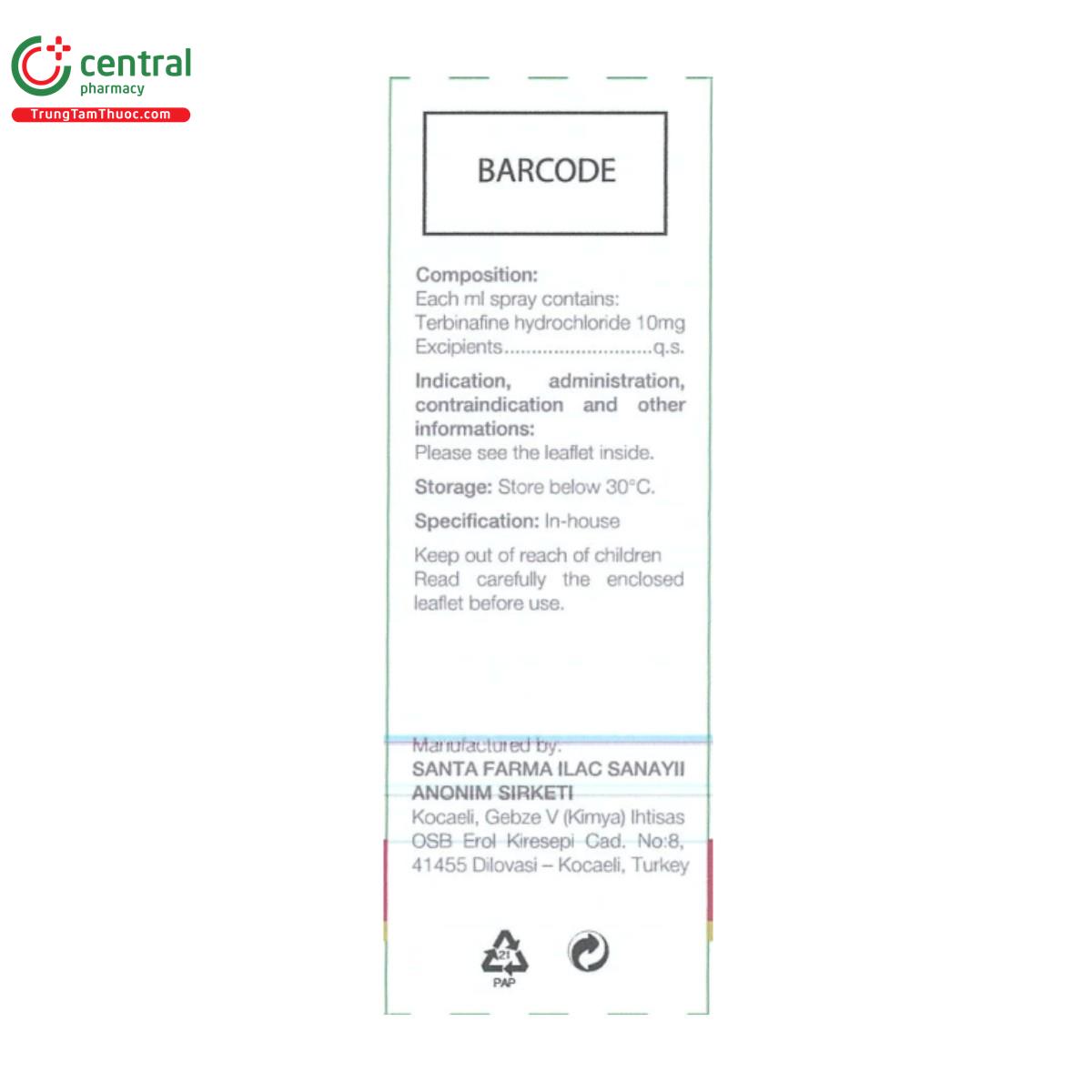 terbisil 1 spray solution 3 N5517