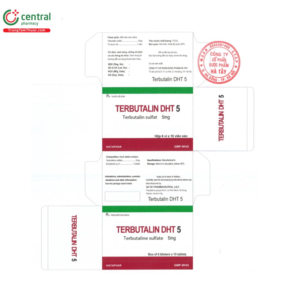 terbutalin dht 5mg 6 T8606 terbutalin dht 5mg 6 T8606