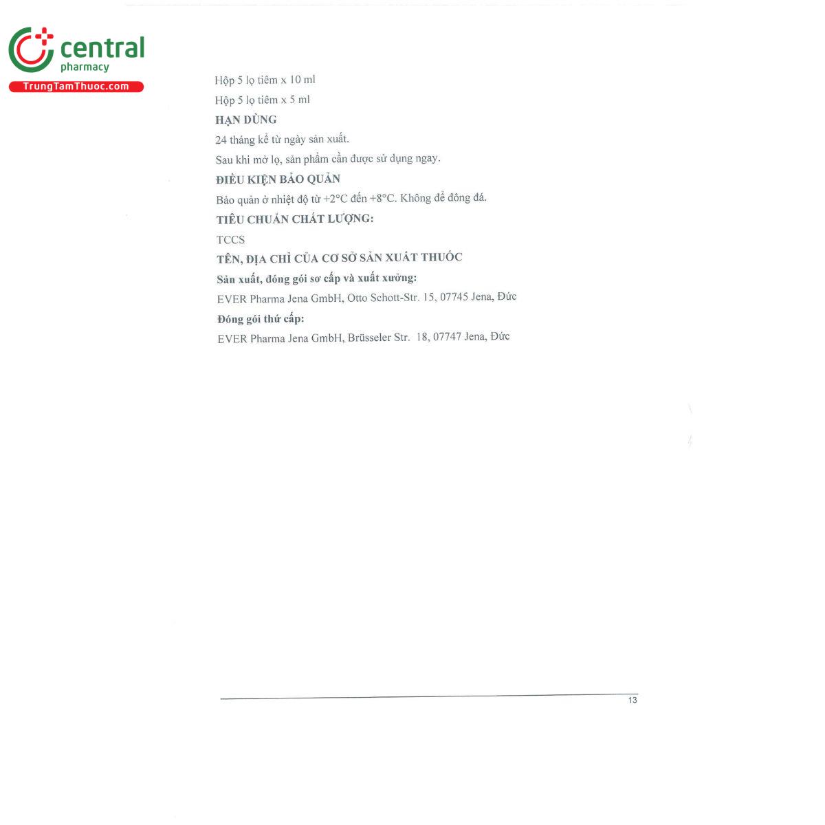 terlipressin acetate ever pharma 02 mg ml 15 E1626