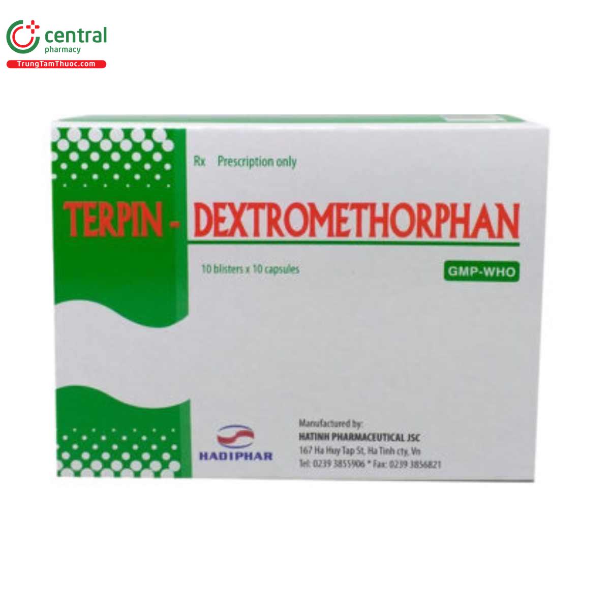 terpin dextromethorphan hardiphar 2 N5253