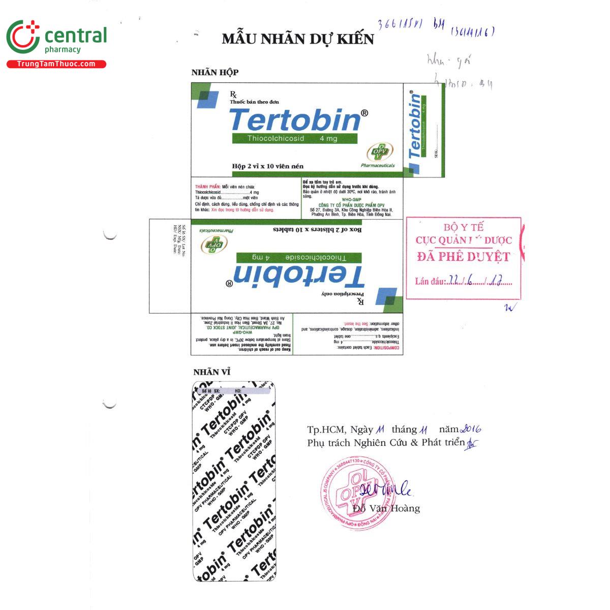 tertobin 4mg 3 O5033 tertobin 4mg 3 O5033