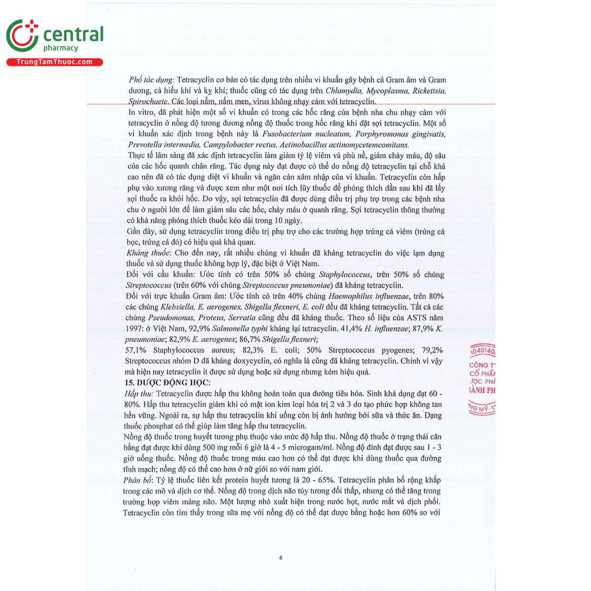 tetracyclin tp 9 M5130