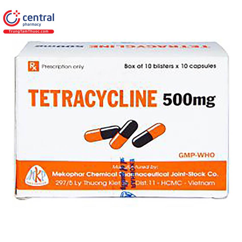 tetracycline 500mg mekophar 5 G2720