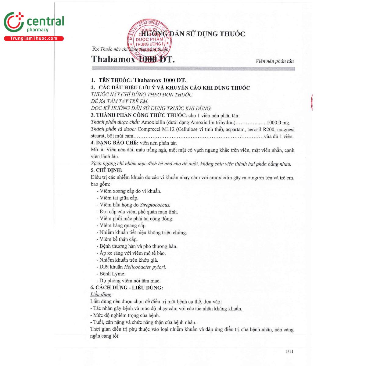 thabamox 1000 dt 5 I3810