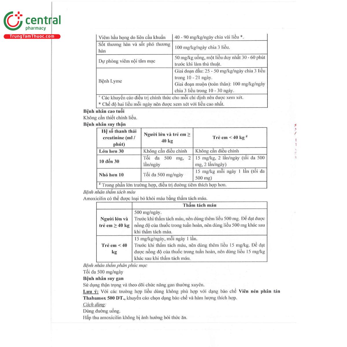 thabamox 500 dt 6 O6046 thabamox 500 dt 6 O6046