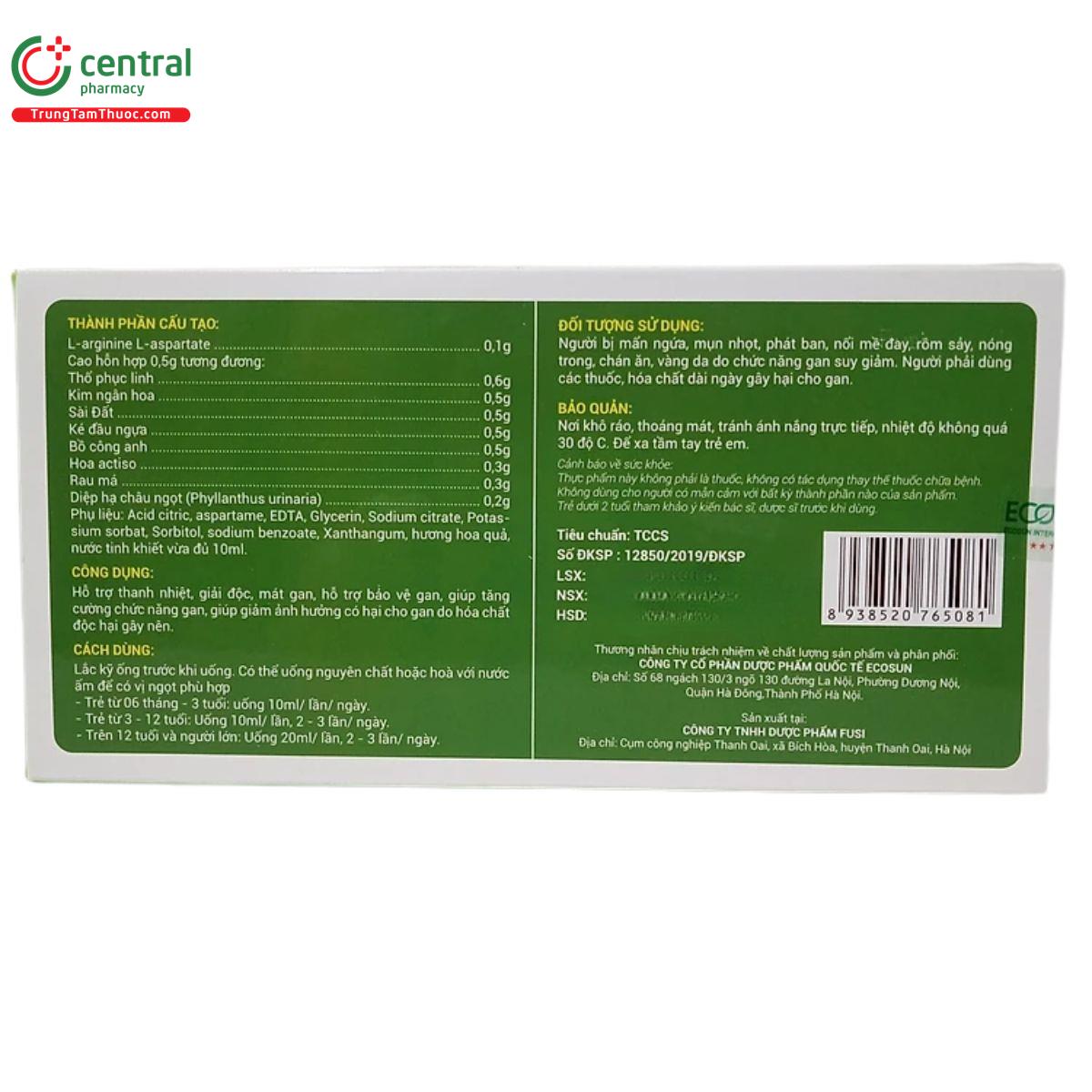 thanh nhiet ecosun 3 H2311