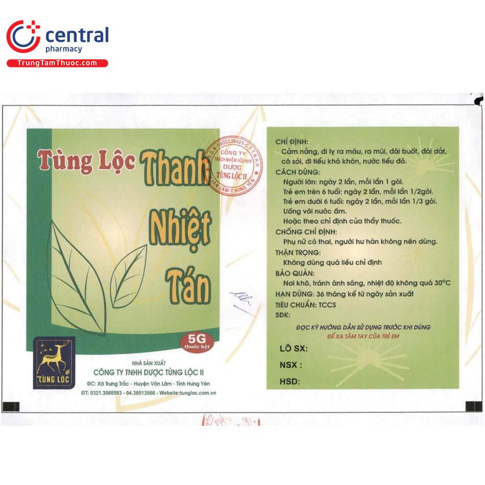 thanh nhiet tan 2 R7525