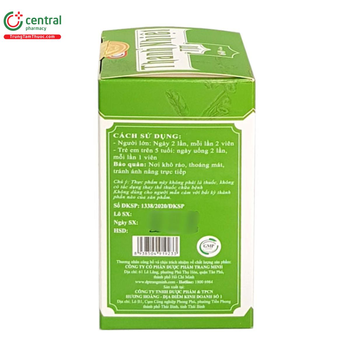 thanh nhiet tm 4 V8583 thanh nhiet tm 4 V8583