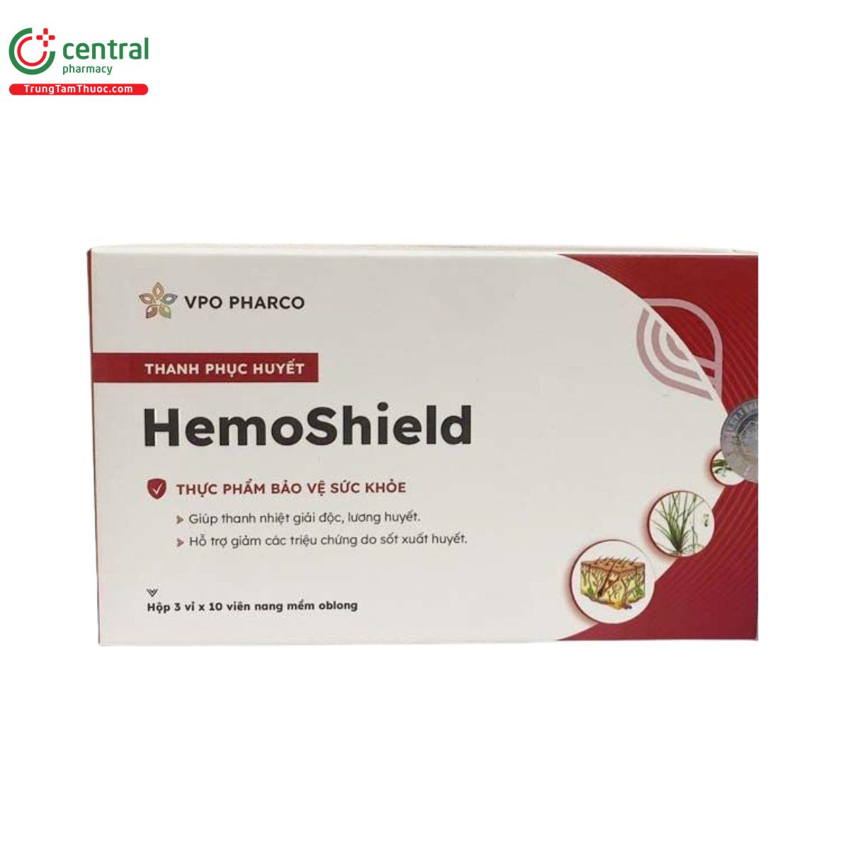 thanh phuc huyet hemoshield 0 I3220 thanh phuc huyet hemoshield 0 I3220
