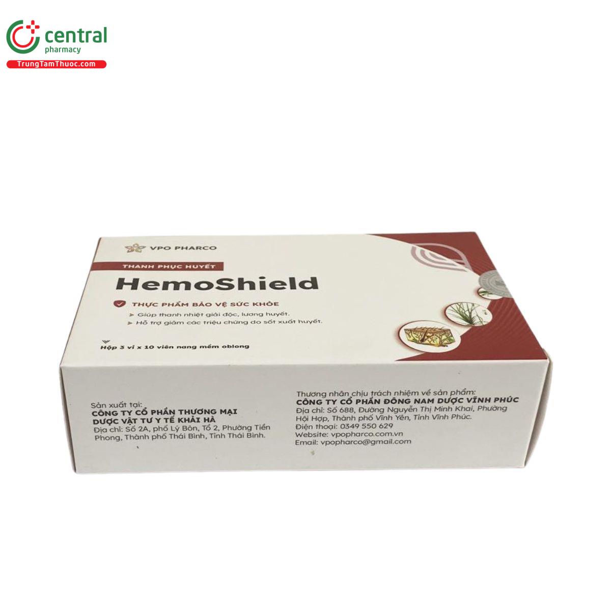 thanh phuc huyet hemoshield 4 T8811 thanh phuc huyet hemoshield 4 T8811