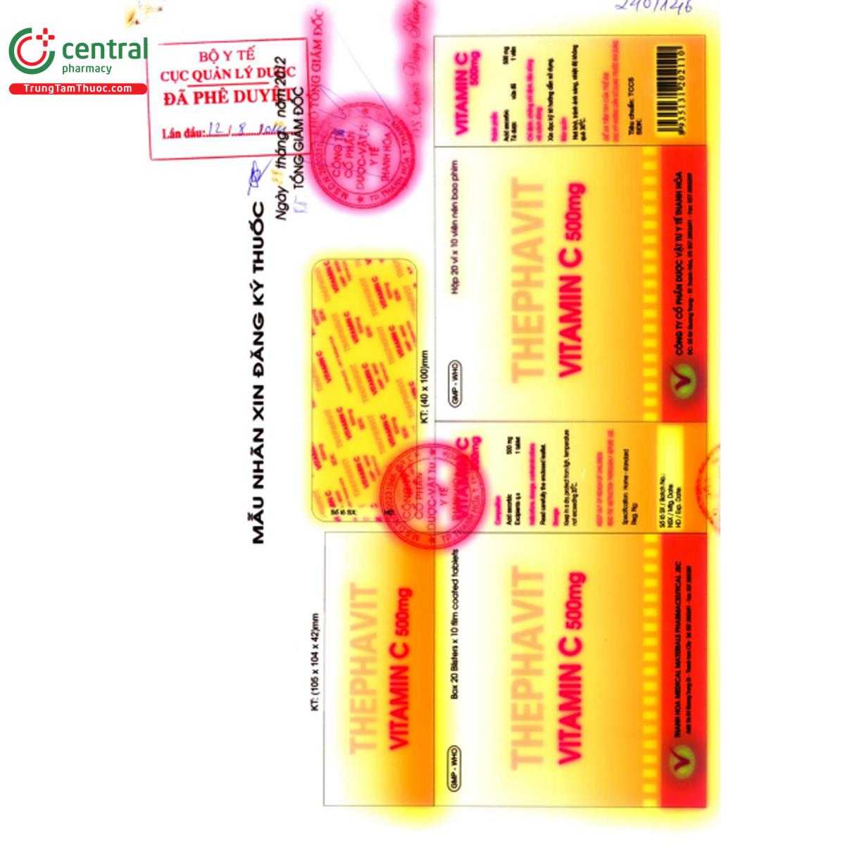 thephavit 500mg 3 U8730 thephavit 500mg 3 U8730