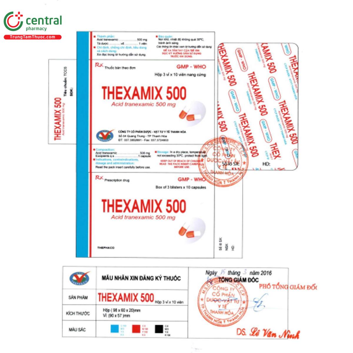 thexamix 500mg 5 V8266 thexamix 500mg 5 V8266