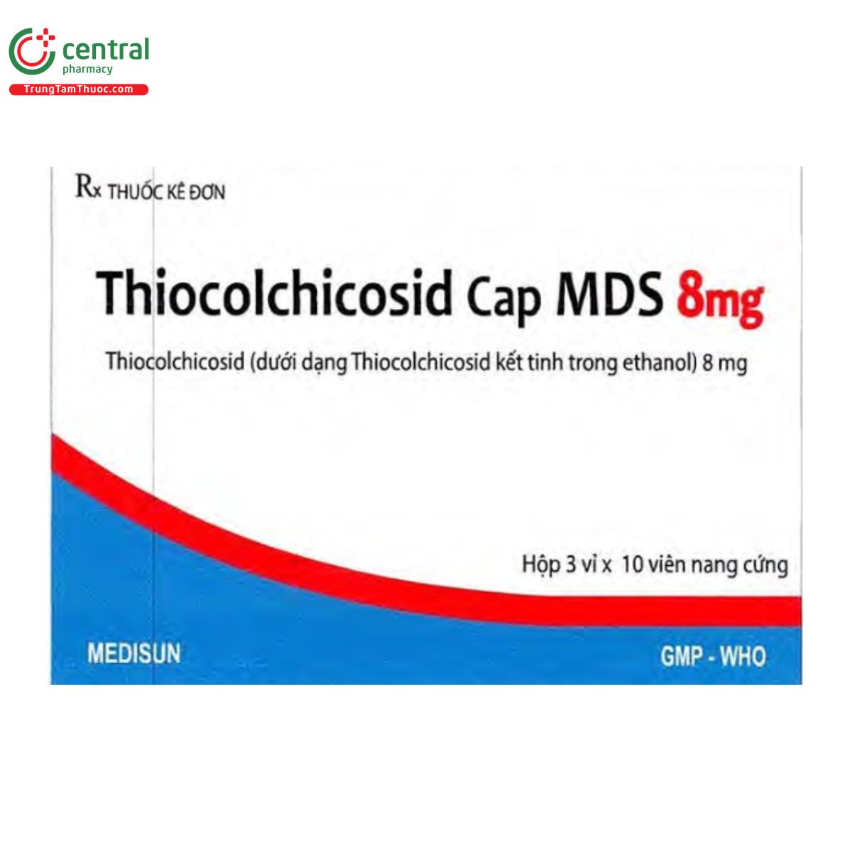 thiocolchicosid cap mds 8mg 1 C1684
