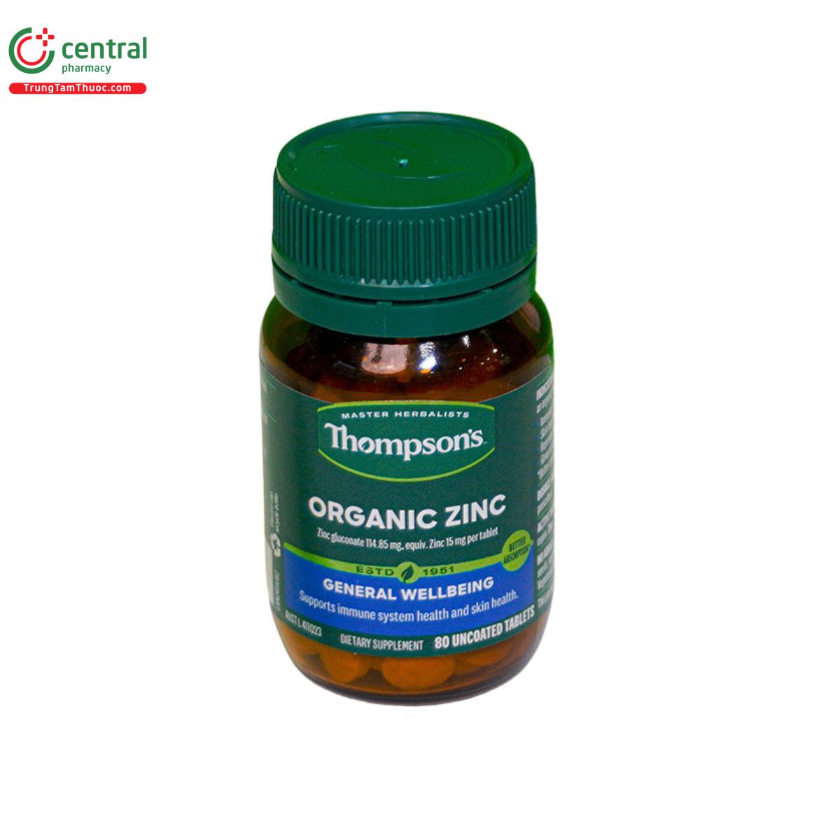 thompson organic zinc 3 F2200