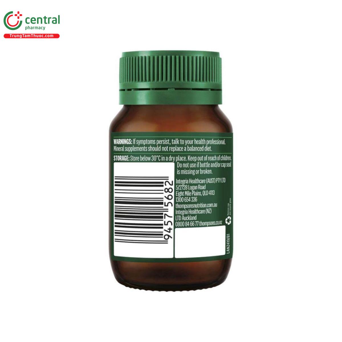 thompson organic zinc 4 V8563
