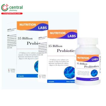 35 Billion Probiotics Nutrition Labs
