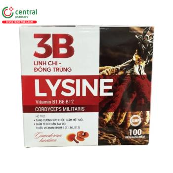 3B Linh chi-Đông trùng Lysine