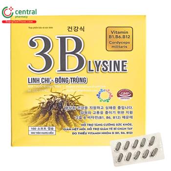 3B Lysine Linh Chi Đông Trùng