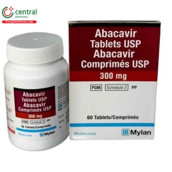 Abacavir Tablets USP 300mg Mylan