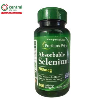 Absorbable Selenium 200mcg Puritan's Pride