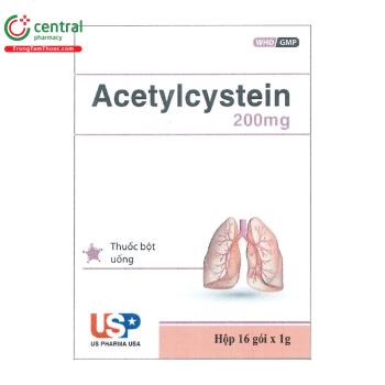 Acetylcystein 200mg US pharma USA