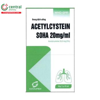 Acetylcystein SOHA 20mg/ml