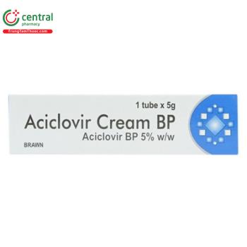 Aciclovir Cream BP 5% Brawn 