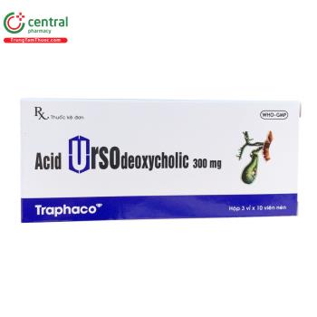 Acid Ursodeoxycholic 300mg Traphaco 