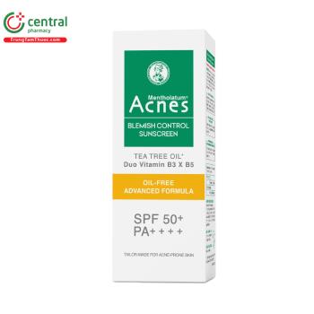 Acnes Blemish Control Sunscreen