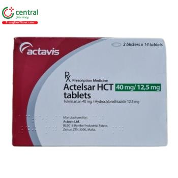 Actelsar HCT 40mg/12,5mg