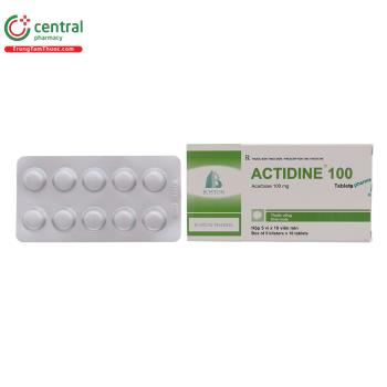 Actidine 100mg