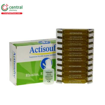 Actisoufre 10ml dạng Ống