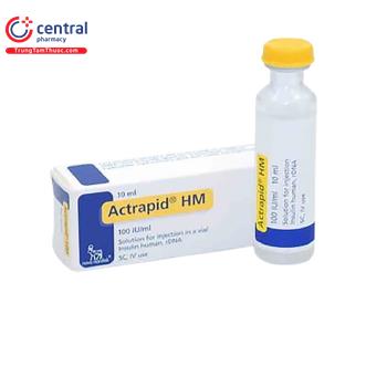 Actrapid HM 100 IU/ml 10ml