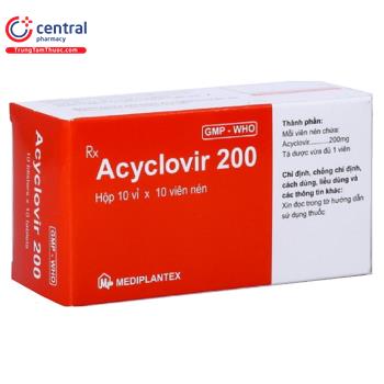 Acyclovir 200 Mediplantex