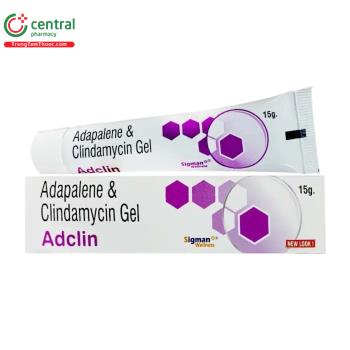 Adapalene Clindamycin Gel Adclin 15g