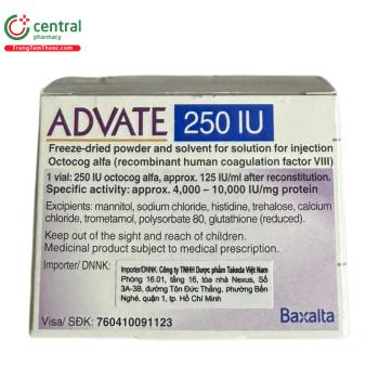 Advate 250IU